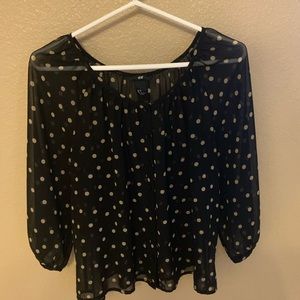 Polka dot H&M blouse